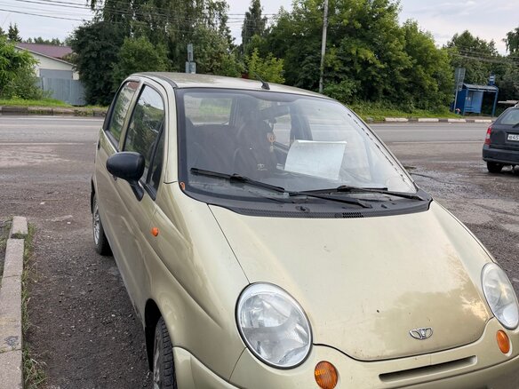 2008 Daewoo Matiz I Рестайлинг, бежевый, 199999 рублей - вид 1