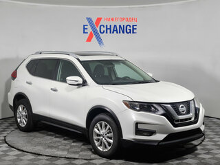 2017 Nissan Rogue II Рестайлинг, белый, 1325000 рублей, вид 3