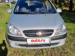 2009 Hyundai Getz I Рестайлинг, серый, 850000 рублей, вид 2