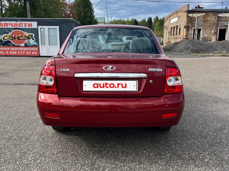 2007 Lada (ВАЗ) Priora I, красный, 320000 рублей, вид 5