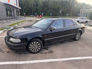 1998 Audi A8 I (D2), чёрный, 300000 рублей, вид 2