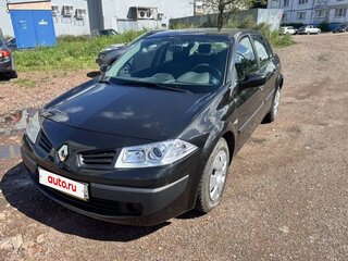 2007 Renault Megane II Рестайлинг, чёрный, 580000 рублей, вид 3