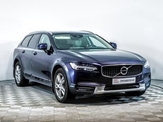 2017 Volvo V90 Cross Country I, синий, 2537960 рублей, вид 4