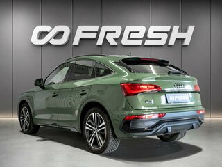 2021 Audi Q5 Sportback 45 TFSI I (FY), зелёный, 5890000 рублей, вид 2