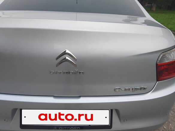 2013 Citroen C-Elysee I, серебристый - вид 17