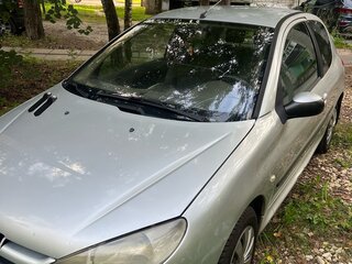 2003 Peugeot 206, серебристый, 210000 рублей, вид 2