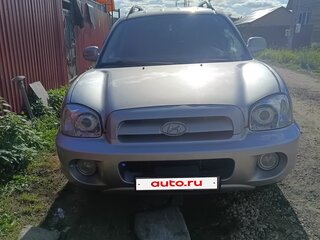 2008 Hyundai Santa Fe Classic Classic, серый, 730000 рублей, вид 1