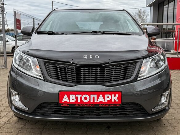 2013 Kia Rio 5-speed III, серый - вид 1