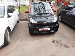 2012 Smart Fortwo II, чёрный, 450000 рублей, вид 2
