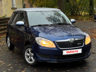 2010 Skoda Fabia II, синий, 650000 рублей, вид 4
