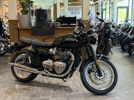 2024 Triumph Bonneville T120, чёрный, 1790000 рублей, вид 5