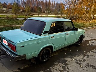 2001 Lada (ВАЗ) 2107, голубой, 83000 рублей, вид 4