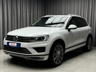 2015 Volkswagen Touareg II Рестайлинг, белый, 2799000 рублей, вид 1