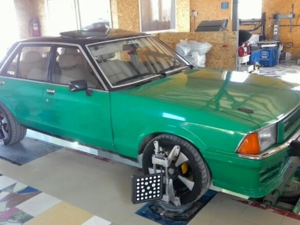 1980 Ford Granada II, зелёный, 390000 рублей