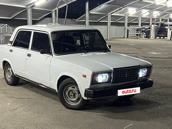 2007 Lada (ВАЗ) 2107, белый, 175000 рублей