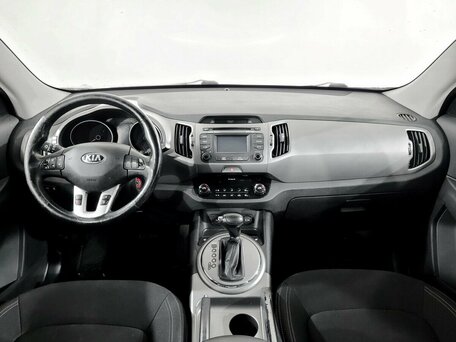 2014 Kia Sportage III Рестайлинг, чёрный, 1375000 рублей, вид 5