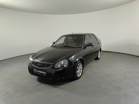 2012 Lada (ВАЗ) Priora I, чёрный