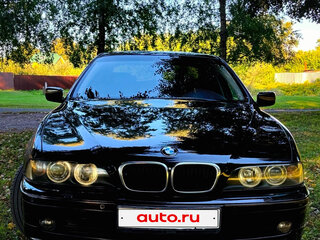 2001 BMW 5 серии 525i IV (E39) Рестайлинг, чёрный, 780000 рублей, вид 2