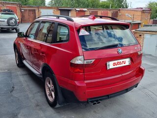 2007 BMW X3 30i I (E83) Рестайлинг, красный, 1269000 рублей, вид 4