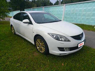 2008 Mazda 6 II (GH), белый, 798000 рублей, вид 3