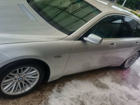 2002 BMW 7 серии 735i IV (E65/E66), серебристый, 620000 рублей - вид 5