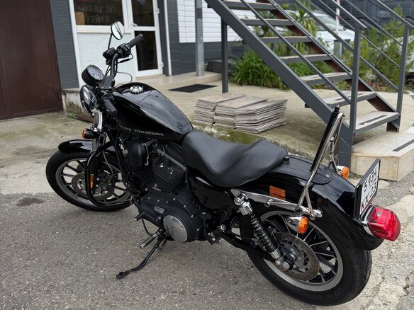 2012 Harley-Davidson Sportster 883, чёрный, 699000 рублей - вид 4