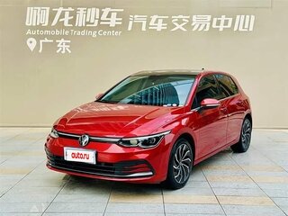 2021 Volkswagen Golf VIII, красный, 2023000 рублей, вид 2