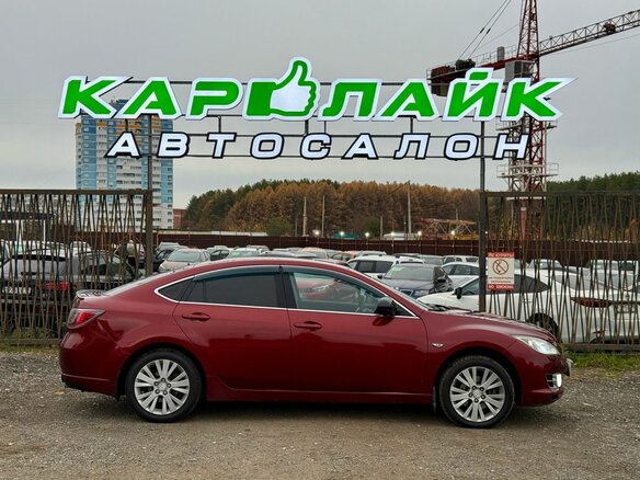 2008 Mazda 6 II (GH), красный, 669000 рублей - вид 3