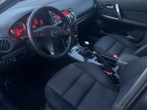 2006 Mazda 6 I (GG) Рестайлинг, чёрный, 225000 рублей - вид 10