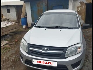 2015 Lada (ВАЗ) Granta I, серый, 395000 рублей, вид 1