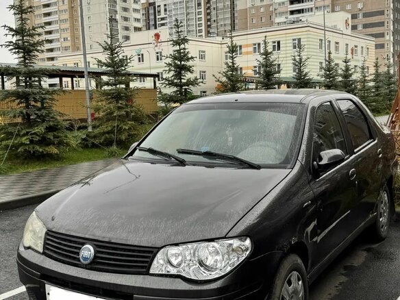 2008 Fiat Albea I Рестайлинг, серый, 200900 рублей