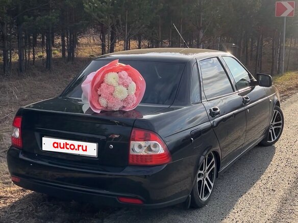 2012 Lada (ВАЗ) Priora I, синий, 595000 рублей - вид 5