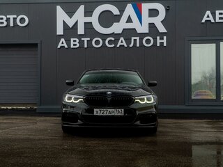 2018 BMW 5 серии 530i xDrive VII (G30/G31/G38), чёрный, 4500000 рублей, вид 2