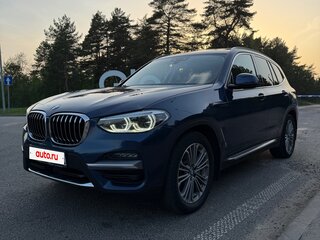 2021 BMW X3 30d xDrive III (G01), синий, 4000000 рублей, вид 1
