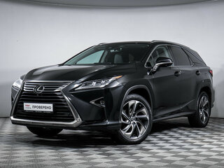 2017 Lexus RX 350L IV, чёрный, 3800000 рублей, вид 1