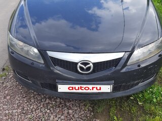 2006 Mazda 6 I (GG) Рестайлинг, чёрный, 300000 рублей, вид 2