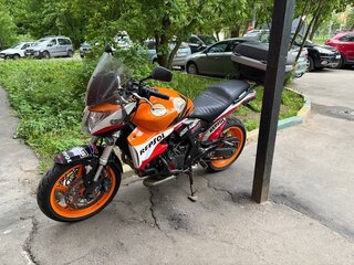 2010 Honda CB 600F Hornet, оранжевый, 399999 рублей, вид 4