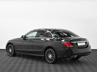 2015 Mercedes-Benz C-Класс 180 IV (W205), чёрный, 1705000 рублей, вид 2