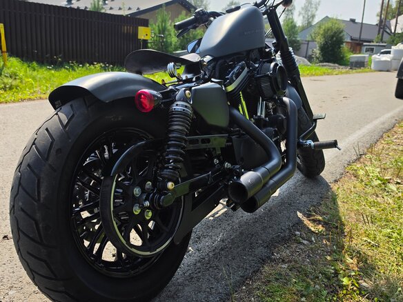 2020 Harley-Davidson Sportster 1200, зелёный, 1100000 рублей - вид 3