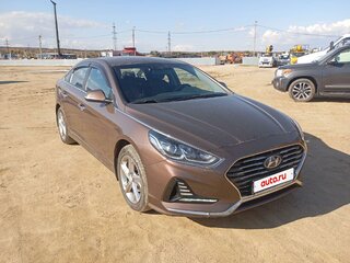 2018 Hyundai Sonata VII (LF) Рестайлинг, коричневый, 1445000 рублей, вид 2