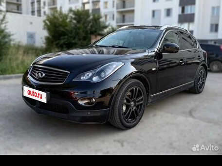 2008 Infiniti EX EX35 5-speed I (J50), чёрный, 730000 рублей, вид 2