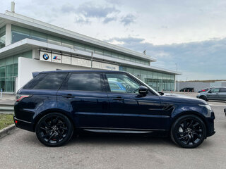 2021 Land Rover Range Rover Sport MHEV II Рестайлинг, синий, 7900000 рублей, вид 4