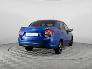2019 Lada (ВАЗ) Granta I Рестайлинг, синий, 550000 рублей, вид 2