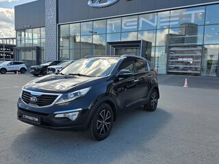 2013 Kia Sportage III, чёрный, 1155000 рублей, вид 1