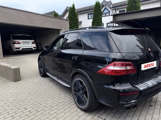 2013 Mercedes-Benz M-Класс AMG 63 AMG III (W166), чёрный, 2800000 рублей, вид 3