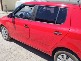 2007 Skoda Fabia II, красный, 400000 рублей, вид 4