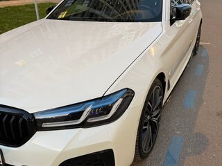 2021 BMW 5 серии 530d xDrive VII (G30/G31/G38) Рестайлинг, белый, 6700000 рублей, вид 1