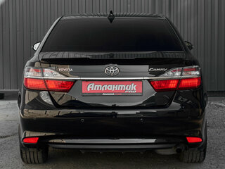 2015 Toyota Camry VII (XV50) Рестайлинг, чёрный, 1950000 рублей, вид 5