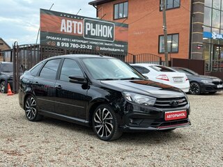 2023 Lada (ВАЗ) Granta Sport I Рестайлинг, чёрный, 1200000 рублей, вид 1