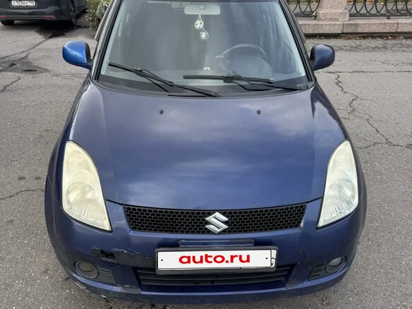2007 Suzuki Swift AMT III, синий, 460000 рублей - вид 1